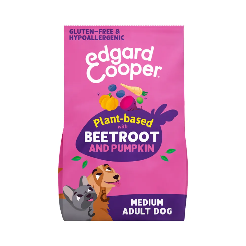 Edgard & Cooper Adult Plant Based Hondenvoer - Rode Biet & Pompoen