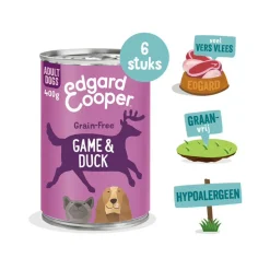 Edgard & Cooper Adult - Wild & Eend - Blik