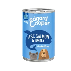 Edgard & Cooper Adult - Zalm & Kalkoen - Blik
