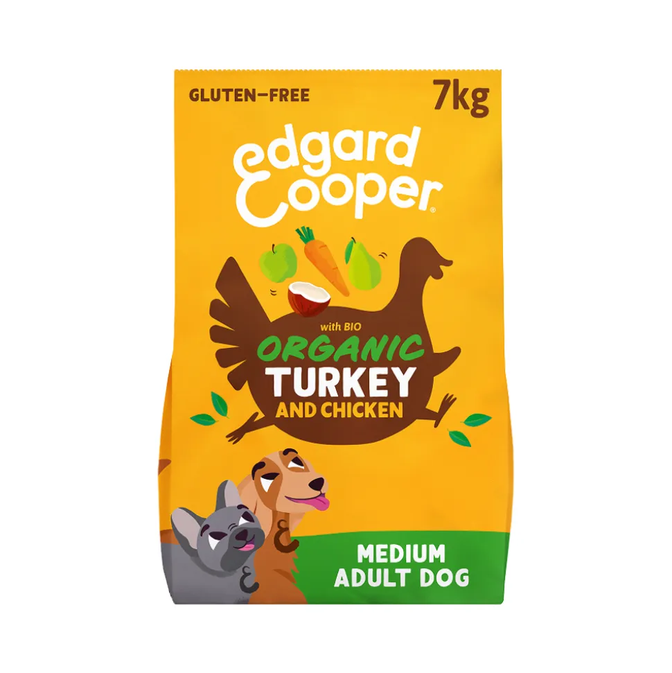 Edgard & Cooper Biologisch Adult - Kalkoen & Kip