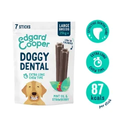 Edgard & Cooper Doggy Dental - Munt & Aardbei