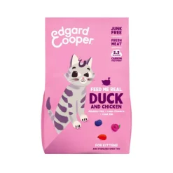 Edgard & Cooper Kitten - Vrije Uitloop Eend en Kip - Kibbles