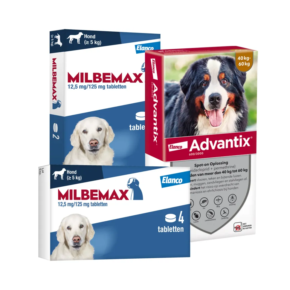 Elanco Preventiepakket Hond 50 - 60 kg