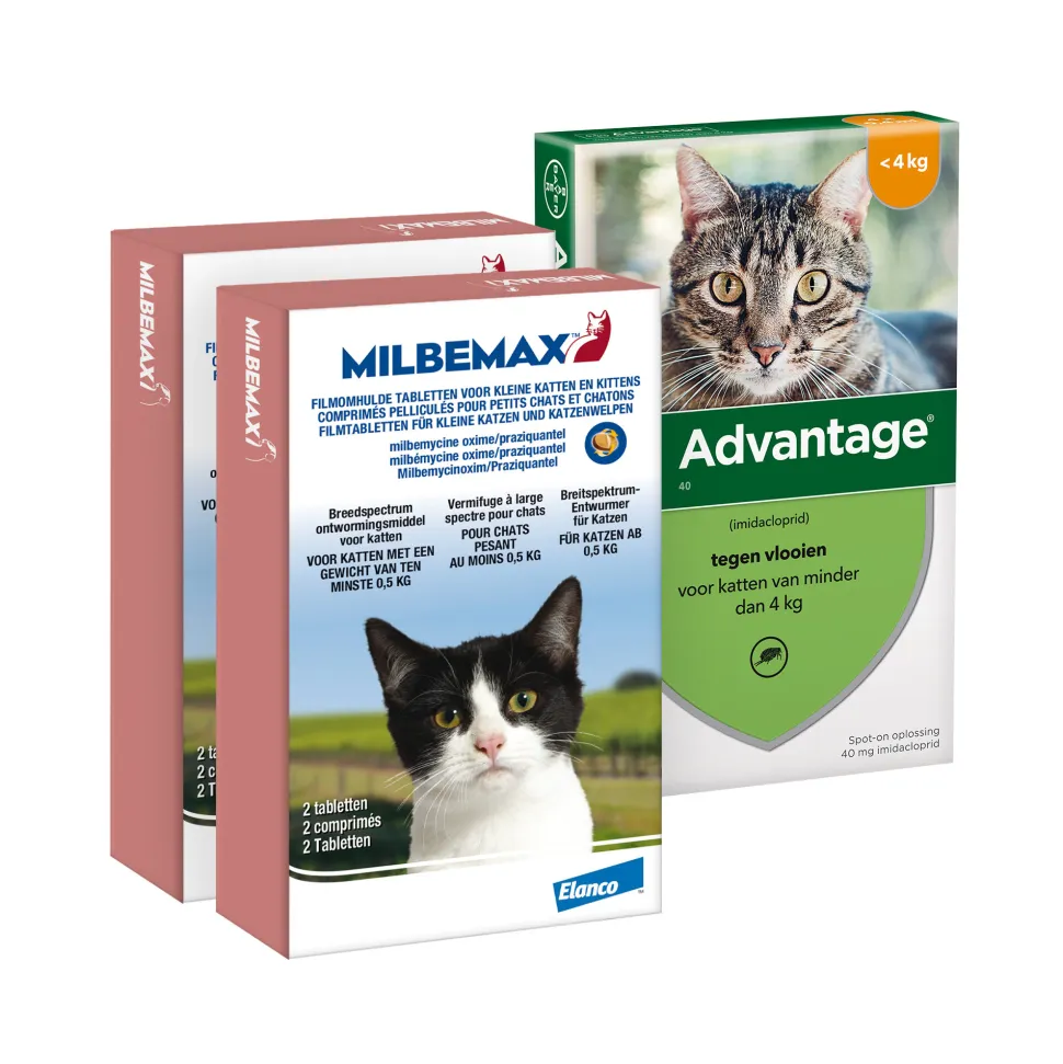 Elanco Preventiepakket Kitten 1 - 2 kg