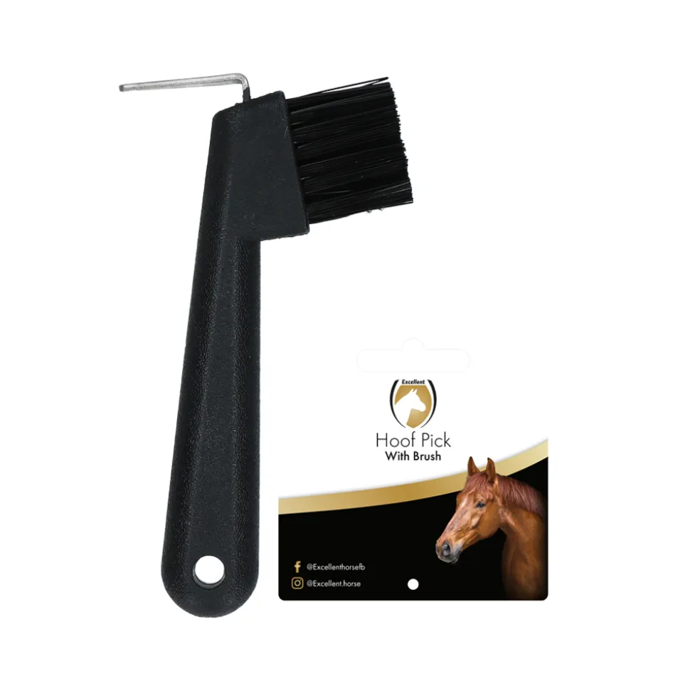 Excellent Hoof Pick with Brush