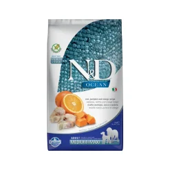 Farmina N&D Ocean Adult Medium & Maxi Hondenvoer - Cod, Pumpkin & Orange
