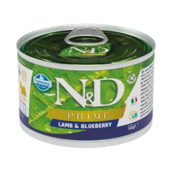Farmina N&D Prime Adult Mini Natvoer Hond - Lamb and Blueberry