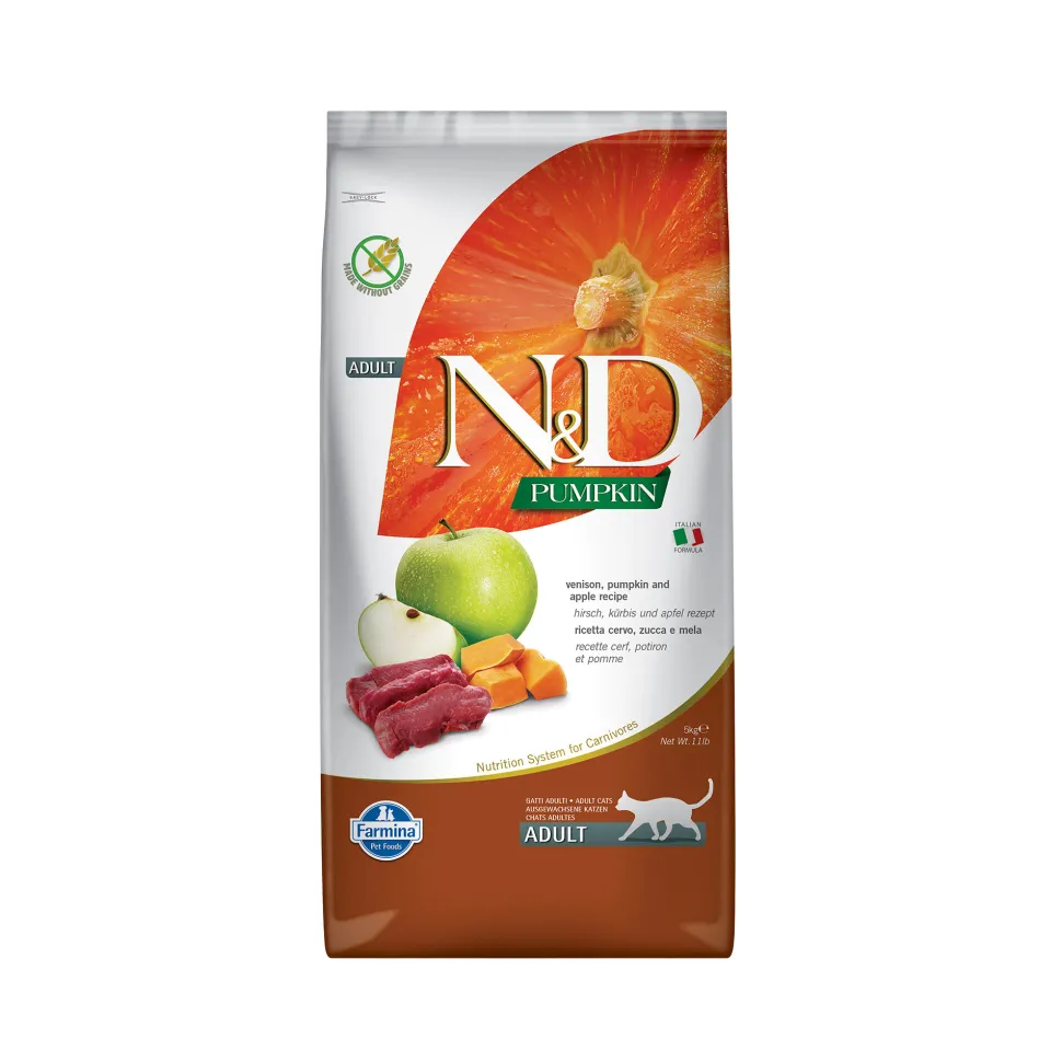 Farmina N&D Pumpkin Adult Kattenvoer - Venison