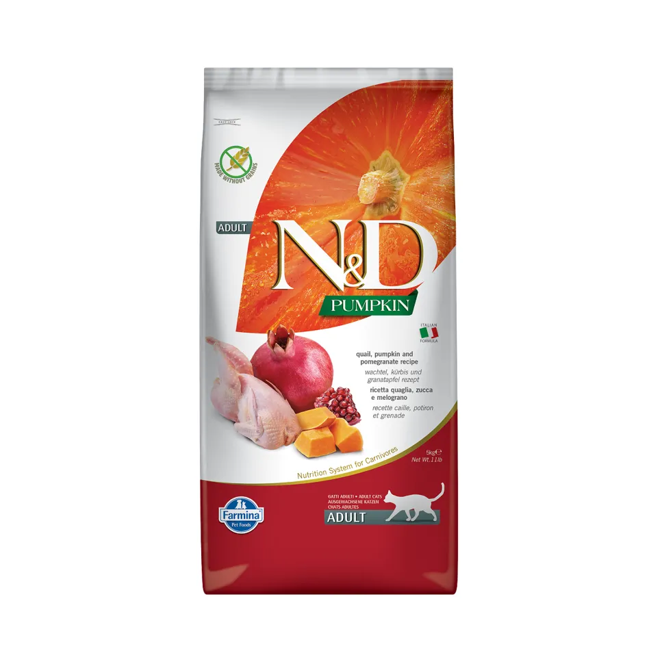 Farmina N&D Pumpkin Adult Kattenvoer - Quail