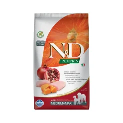 Farmina N&D Pumpkin Kip en Granaatappel Adult Dog Medium & Maxi