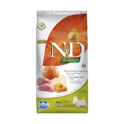 Farmina N&D Pumpkin Wild Zwijn en Appel Adult Dog Mini