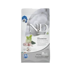 Farmina N&D White Adult Mini Hondenvoer - Sea Bass, Spirulina and Fennel