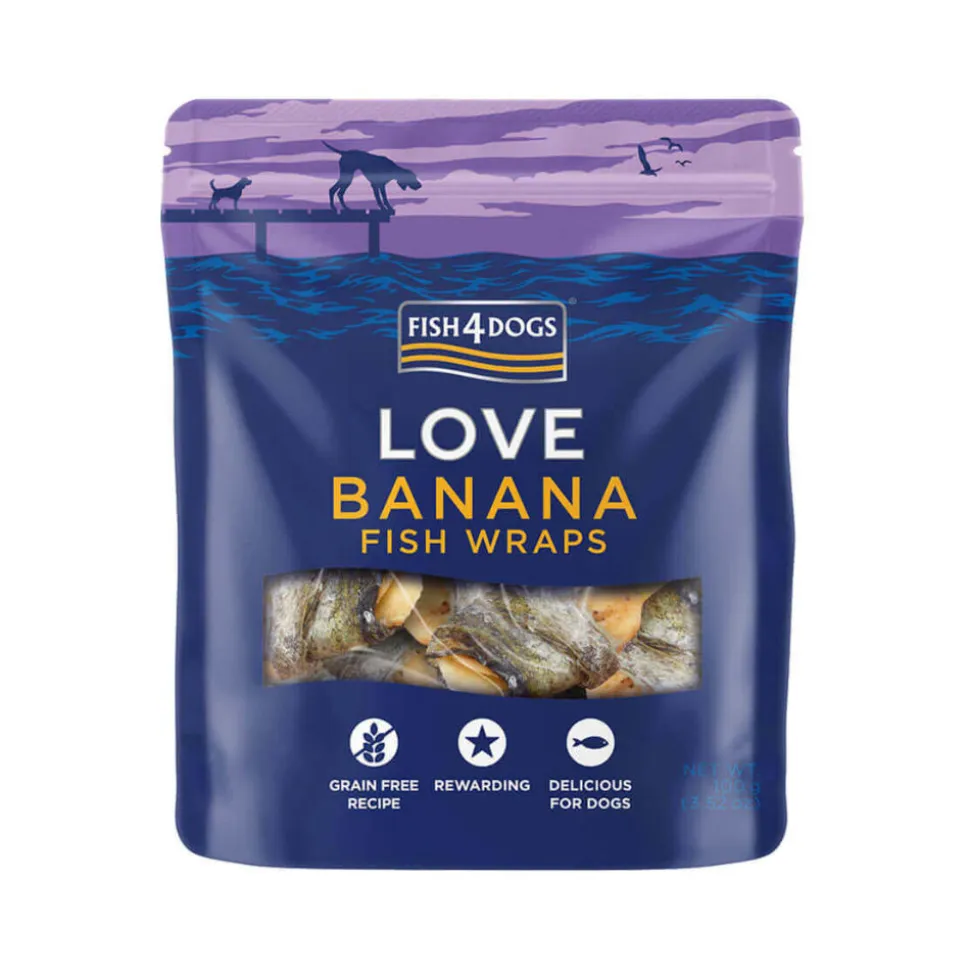 Fish4Dogs Banana Fish Wraps