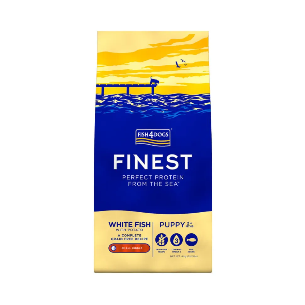 Fish4Dogs Finest Puppy Complete - Witvis Kleine Brok