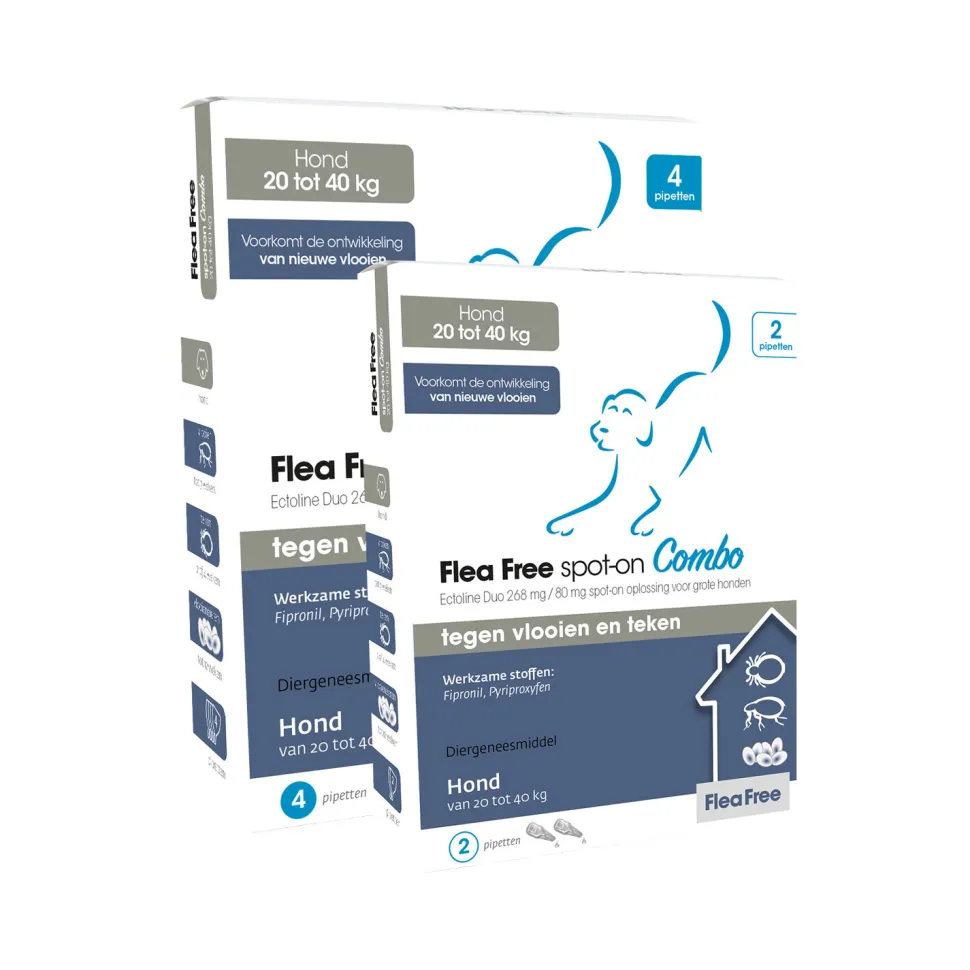 Flea Free Combo Spot-On Hond