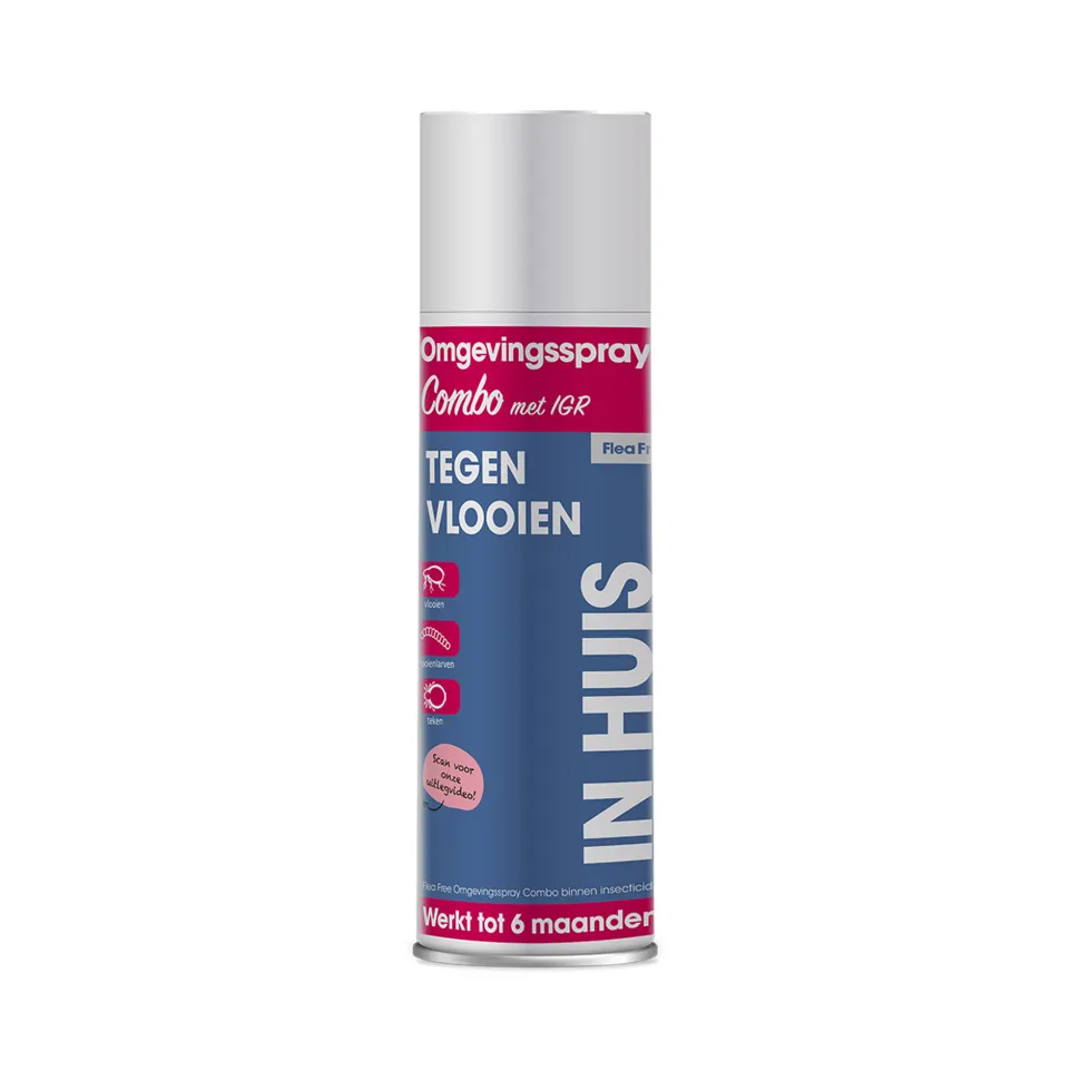 Flea Free Omgevingsspray Combo met IGR