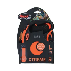 Flexi Rollijn XTREME Tape Leash - Orange