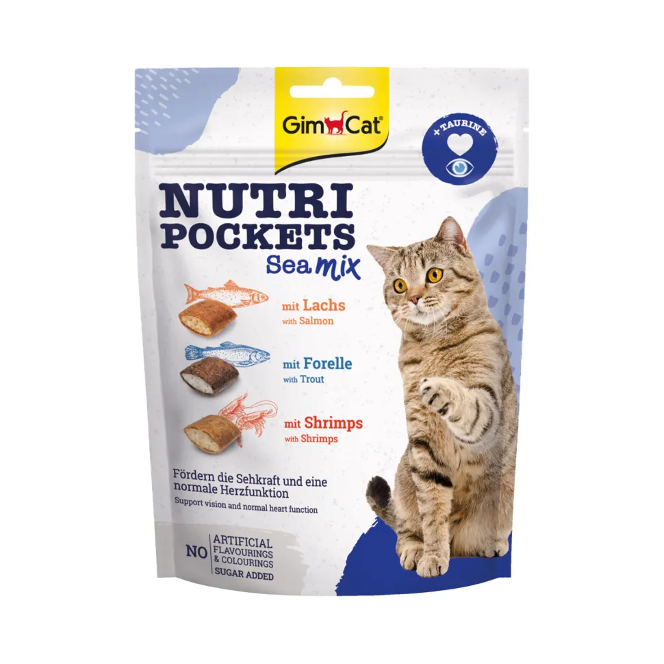 GimCat Nutri Pockets - Sea Mix