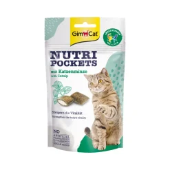GimCat Nutri Pockets with Catnip and Multi-Vitamin
