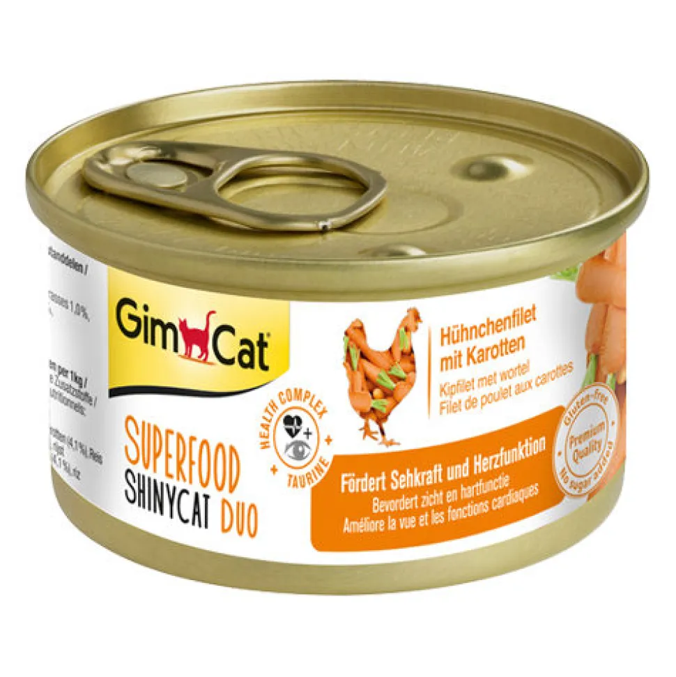 GimCat Superfood ShinyCat Duo