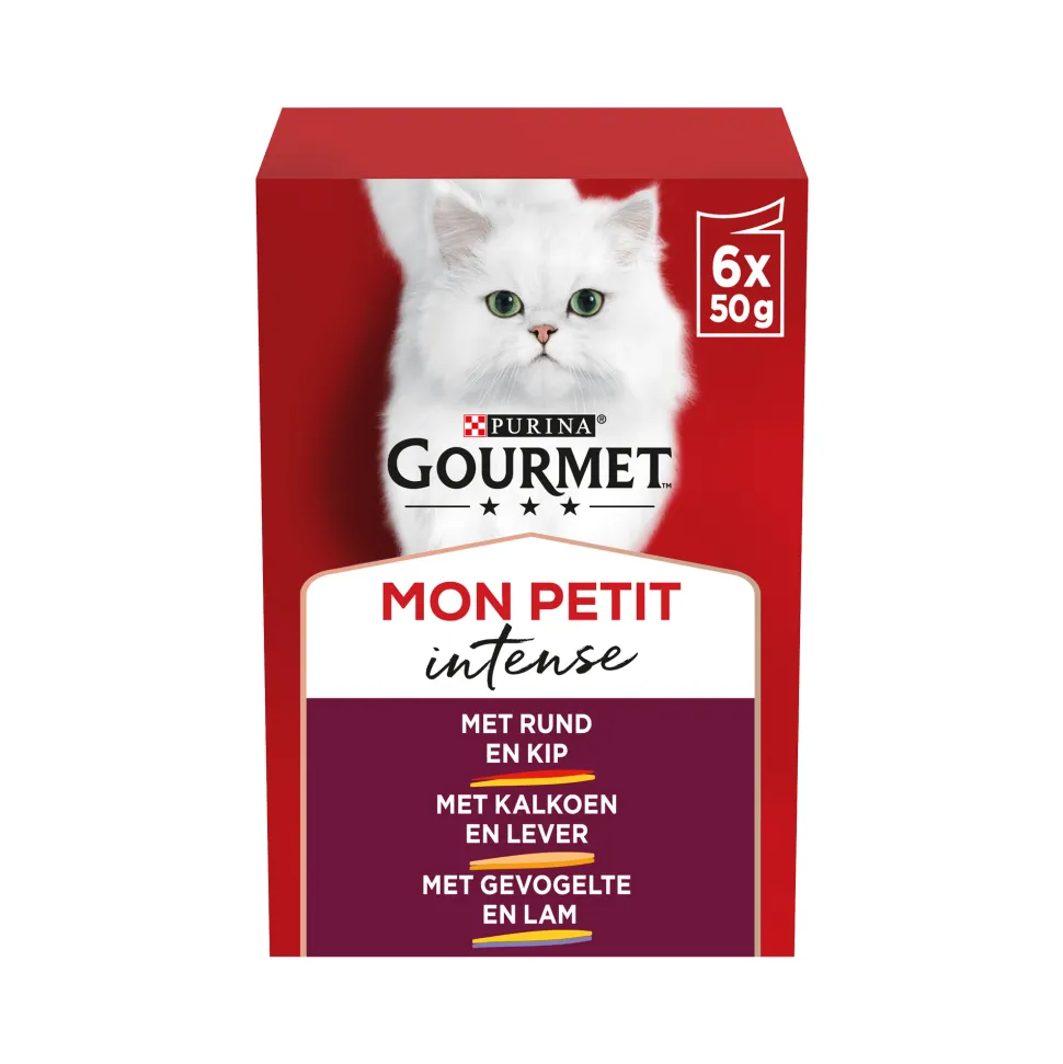 Gourmet Mon Petit DUO Kattenvoer - Maaltijdzakjes