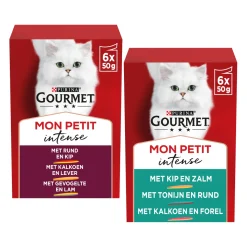 Gourmet Mon Petit DUO Kattenvoer - Maaltijdzakjes