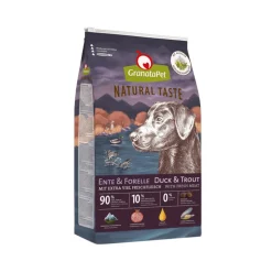 GranataPet Natural Taste Hondenvoer - Eend & Forel