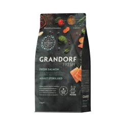 Grandorf Fresh Sterilised Adult - Zalm - Kattenvoer