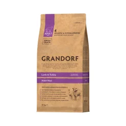 Grandorf Maxi Breeds Adult - Lam & Kalkoen - Hondenvoer