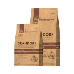 Grandorf Medium & Maxi Breeds Adult - Eend & Kalkoen - Hondenvoer