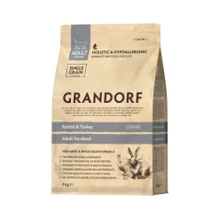 Grandorf Sterilised Adult - Konijn & Kalkoen - Kattenvoer