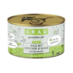 Grau Adult Hondenvoer - Wild, Groenten en Noedels - Blik