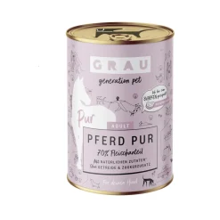 Grau Excellence Adult Puur Hondenvoer - Paard - Blik