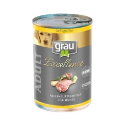 Grau Excellence Adult Puur Hondenvoer - Gevogelte - Blik