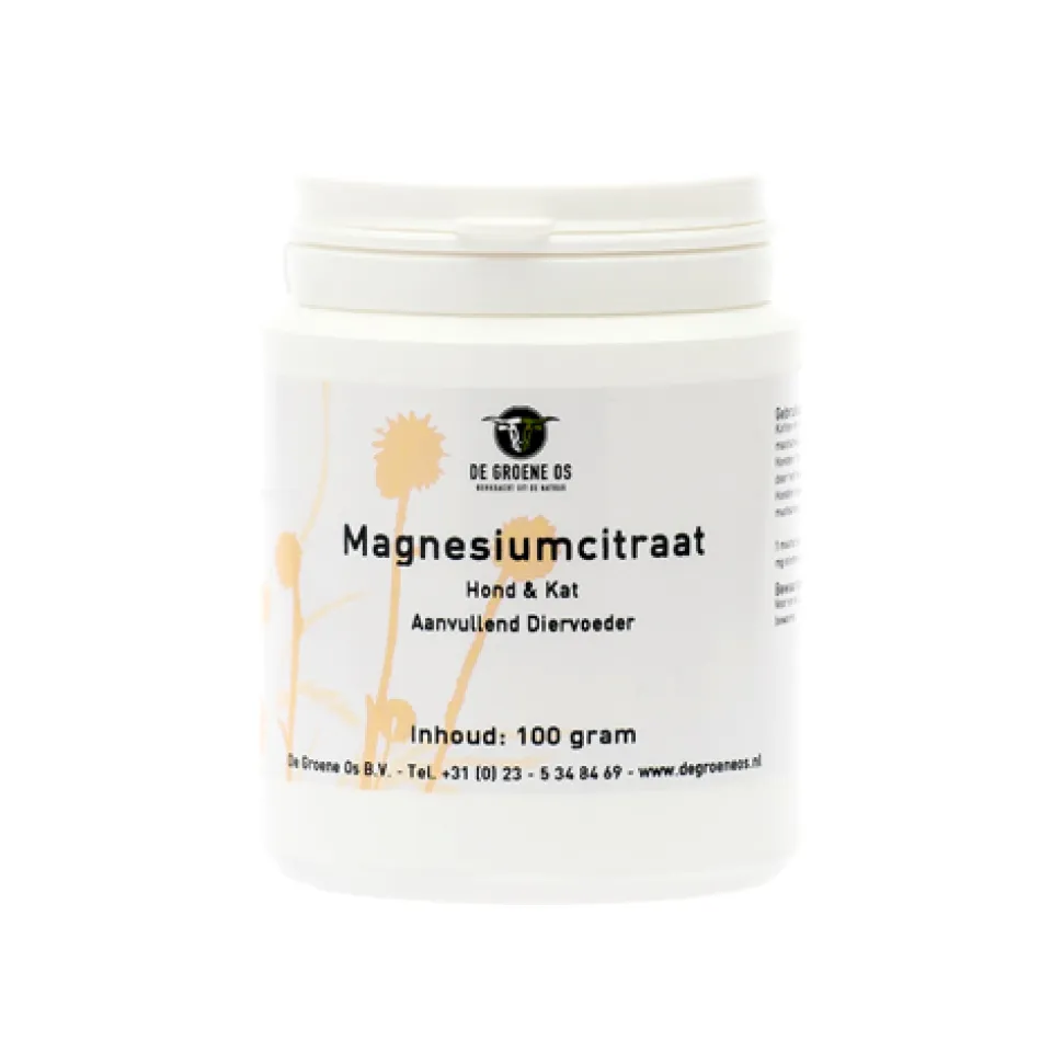 Groene Os Magnesiumcitraat - Hond/Kat