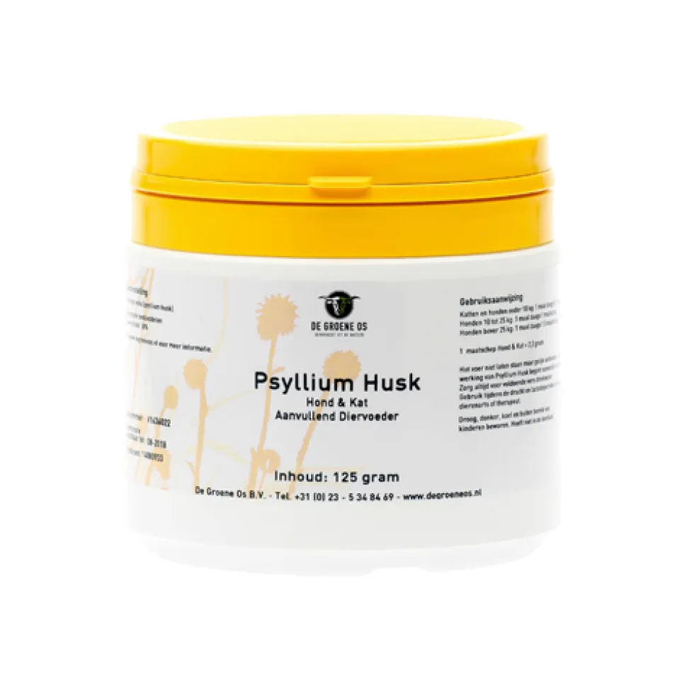 Groene Os Psyllium Husk - Hond/Kat