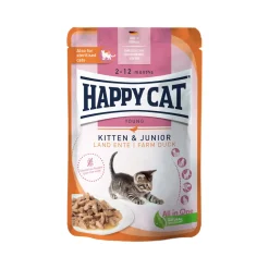 Happy Cat Kitten & Junior - Natvoer