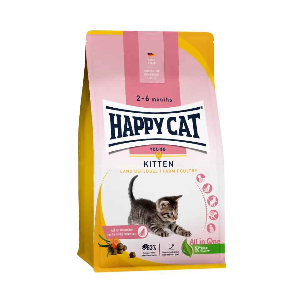Happy Cat Kittenvoer - Gevogelte