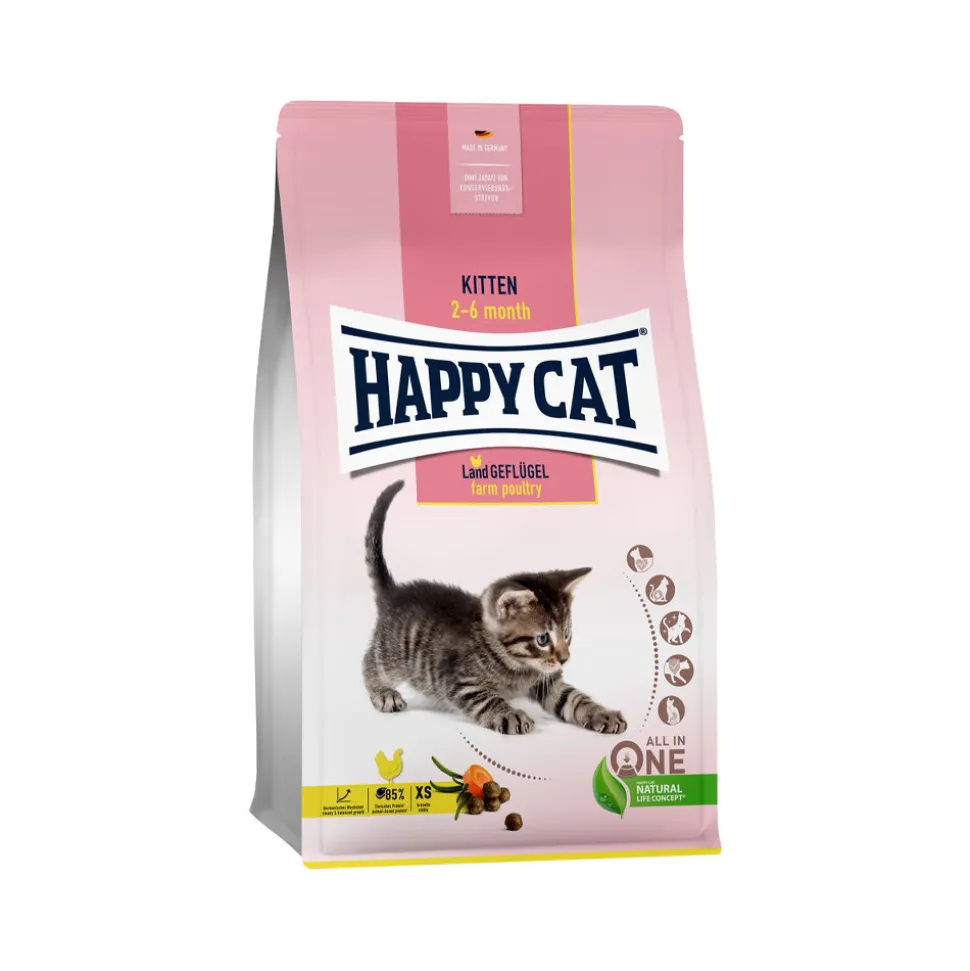 Happy Cat Kittenvoer - Gevogelte