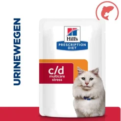 Hill's c/d Urinary Care - Urinary Stress - Prescription Diet - Feline - Maaltijdzakje