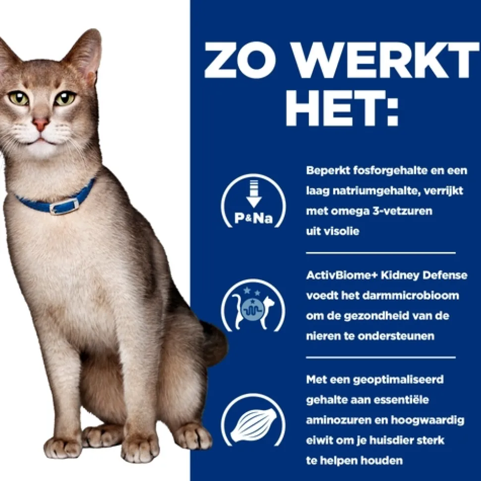 Hill's k/d Kidney Care - Prescription Diet - Feline - Zalm