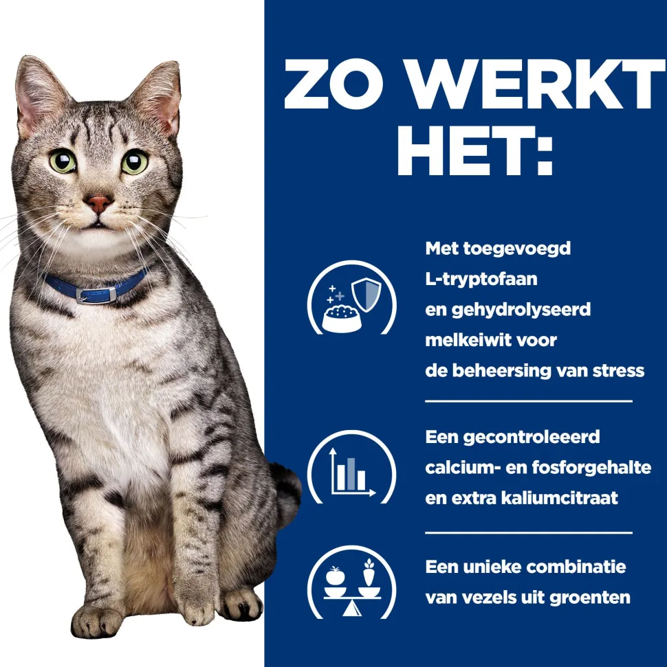 Hill's Prescription Diet - Feline - c/d Urinary Stress + Metabolic - Natvoer