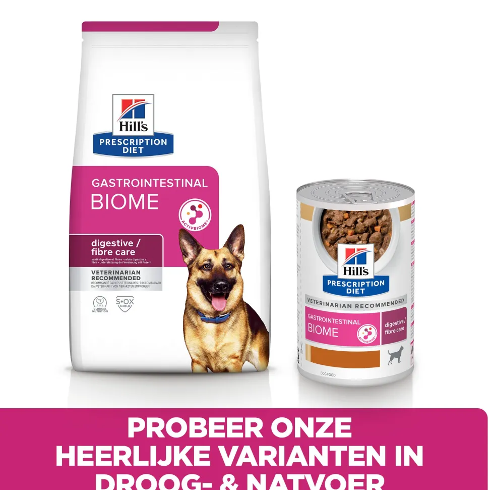 Hill's Prescription Diet - Gastrointestinal Biome - Stoofpotje Hondenvoer