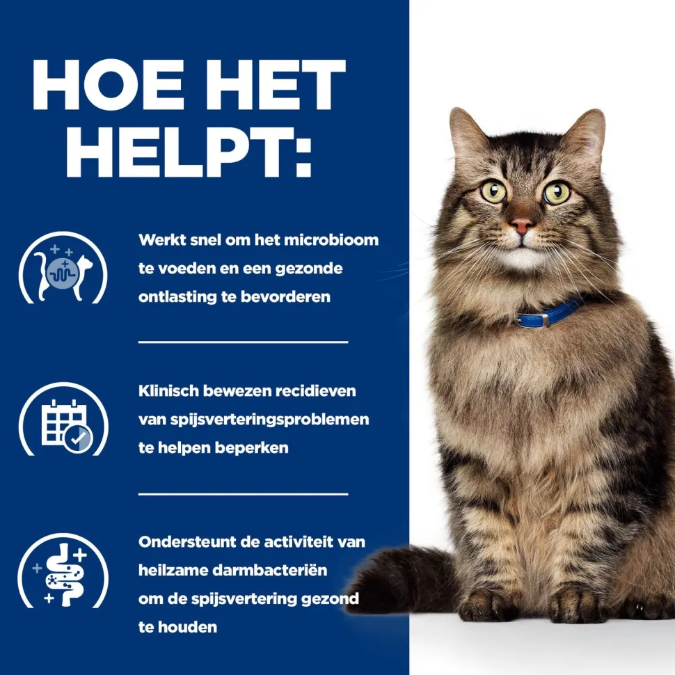 Hill's Prescription Diet - Gastrointestinal Biome - Stoofpotje Kattenvoer