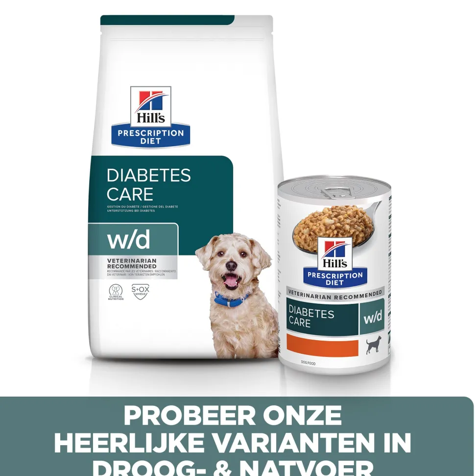 Hill's Prescription Diet w/d Diabetes Care - Blik
