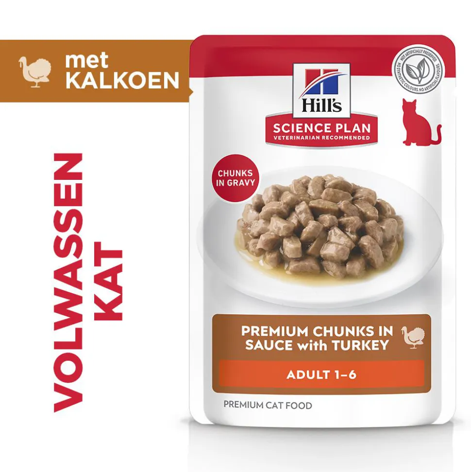 Hill's Science Plan Adult - Kalkoen - Maaltijdzakje