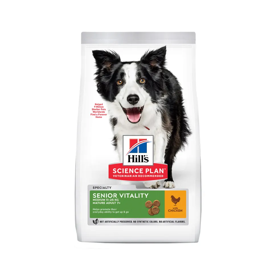Hill's Science Plan - Canine Senior Vitality - Medium