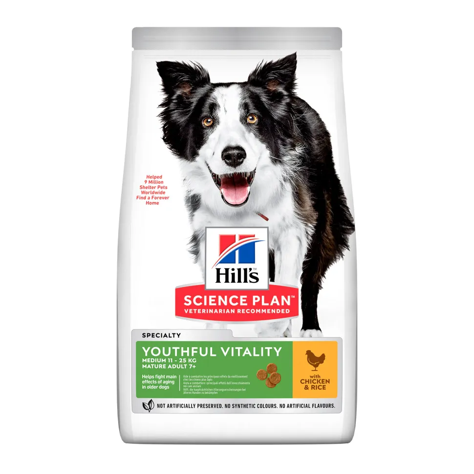 Hill's Science Plan - Canine Senior Vitality - Medium