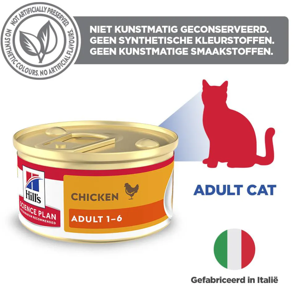 Hill's Science Plan Feline Adult Premium Mousse - Kip