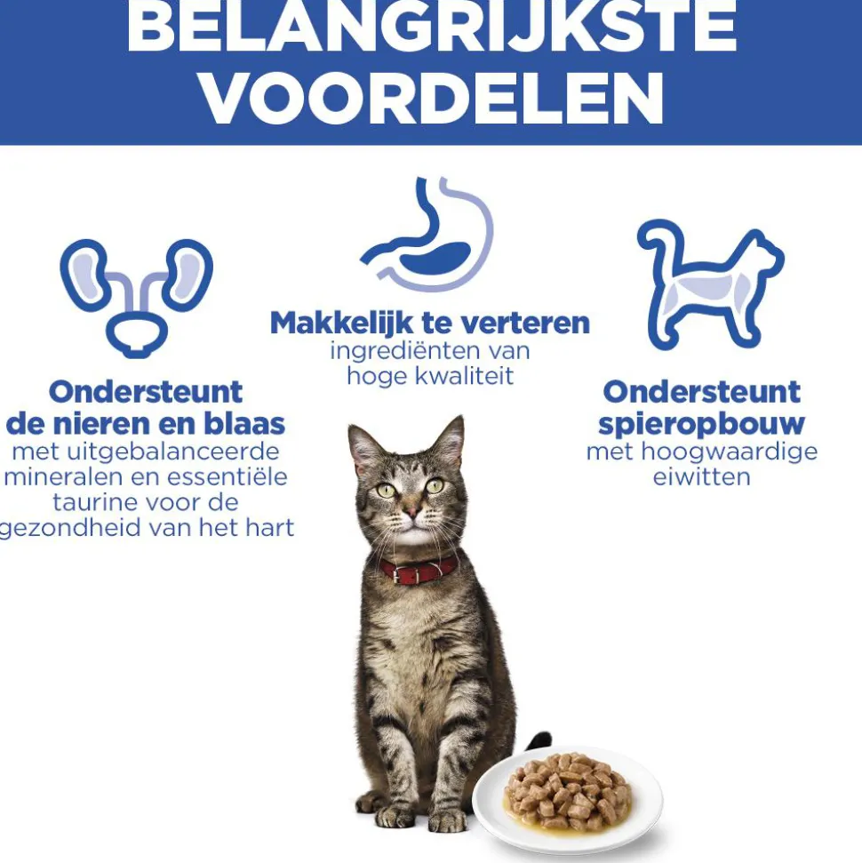 Hill's Science Plan - Feline Adult - Chicken/Poultry - Maaltijdzakje